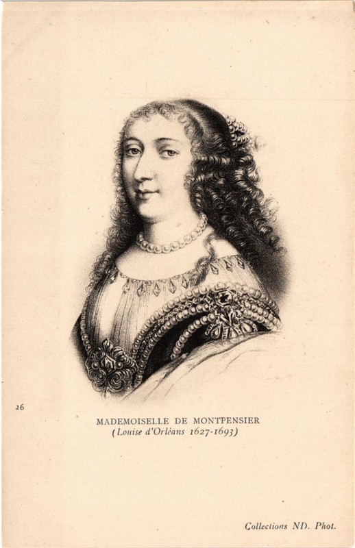 Cpa Mademoiselle De Montpensier Royalty Nobelty (314898)