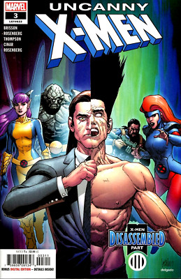UNCANNY X-MEN #3 CVR A LEINIL FRANCIS YU 1ST PRINT 2018 MARVEL COMICS NM