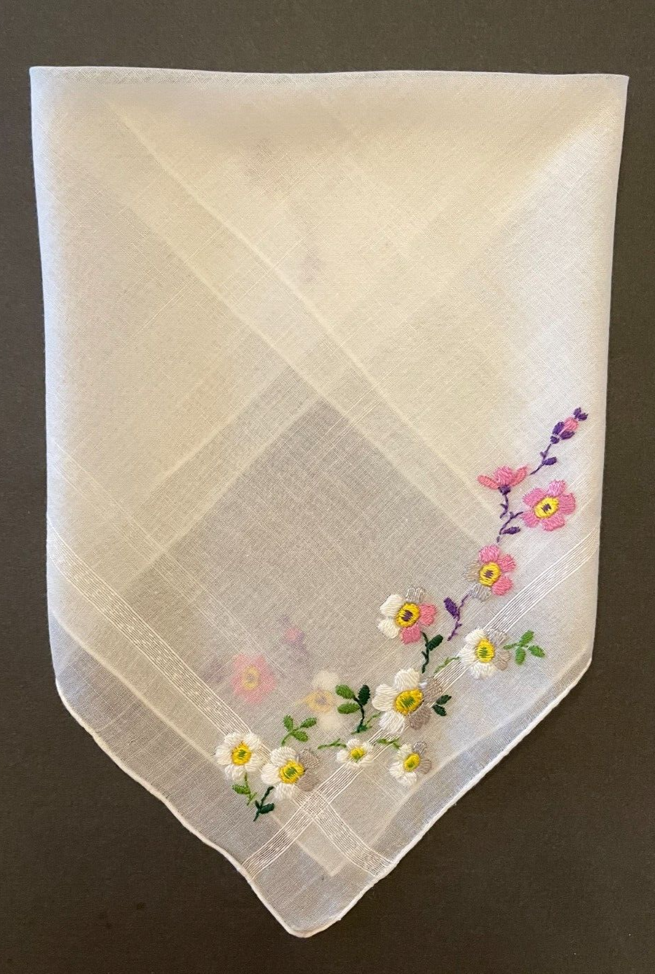 小物 1900s Hand Embroidery Handkerchief 小物 1900s Hand