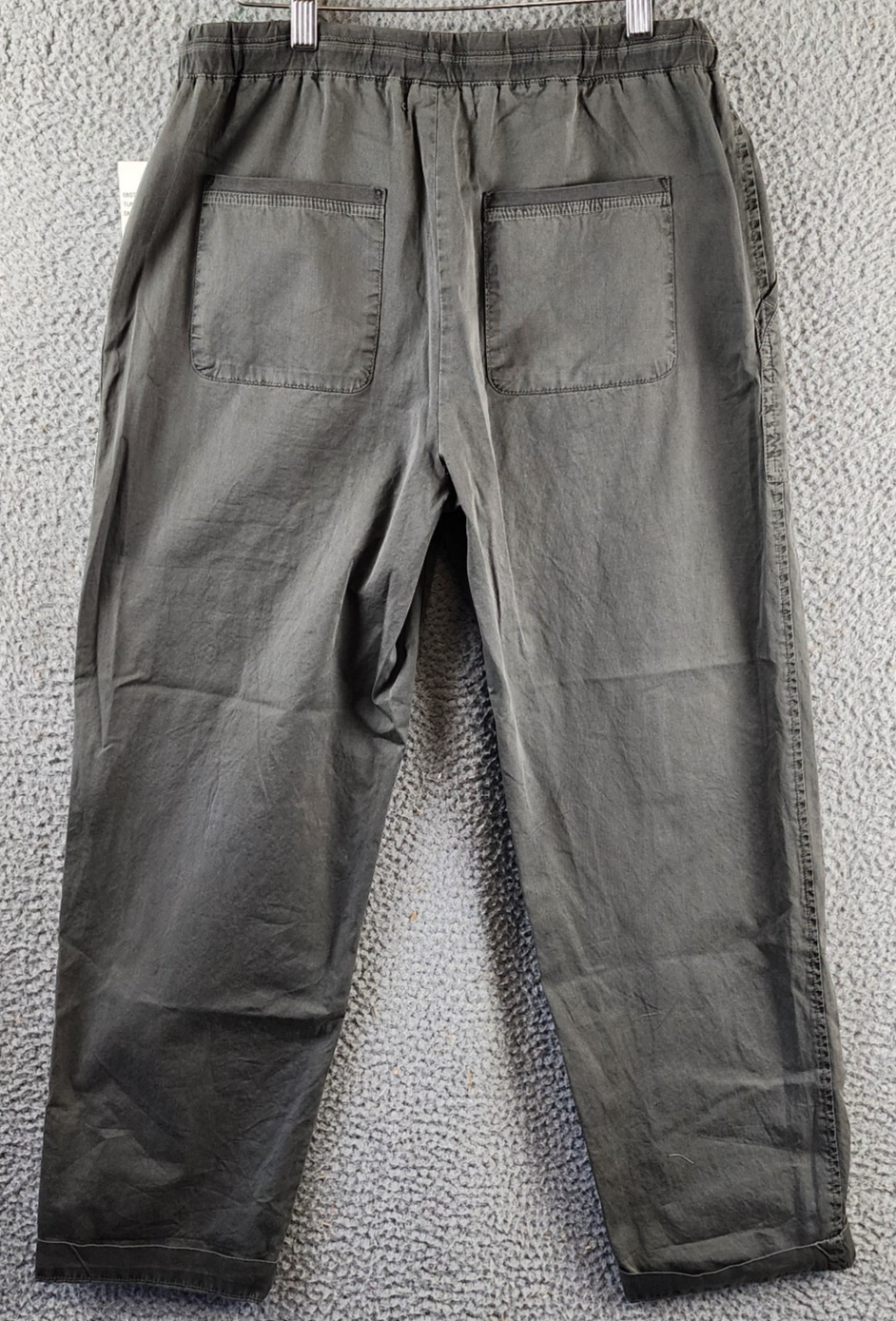 Velvet by Graham & Spencer Misty Drawstring Pants Women's S Tundra Grey Pull-On~ - Picture 11 of 13