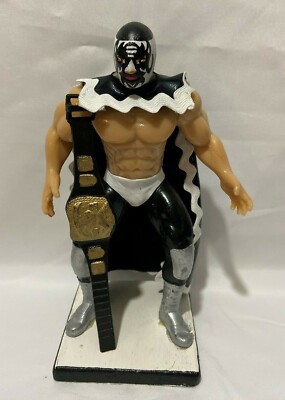 MASCARA ANO 2000  Wrestler 7 in Action Figure Mexican Toys HANDMADE PAINTED 
