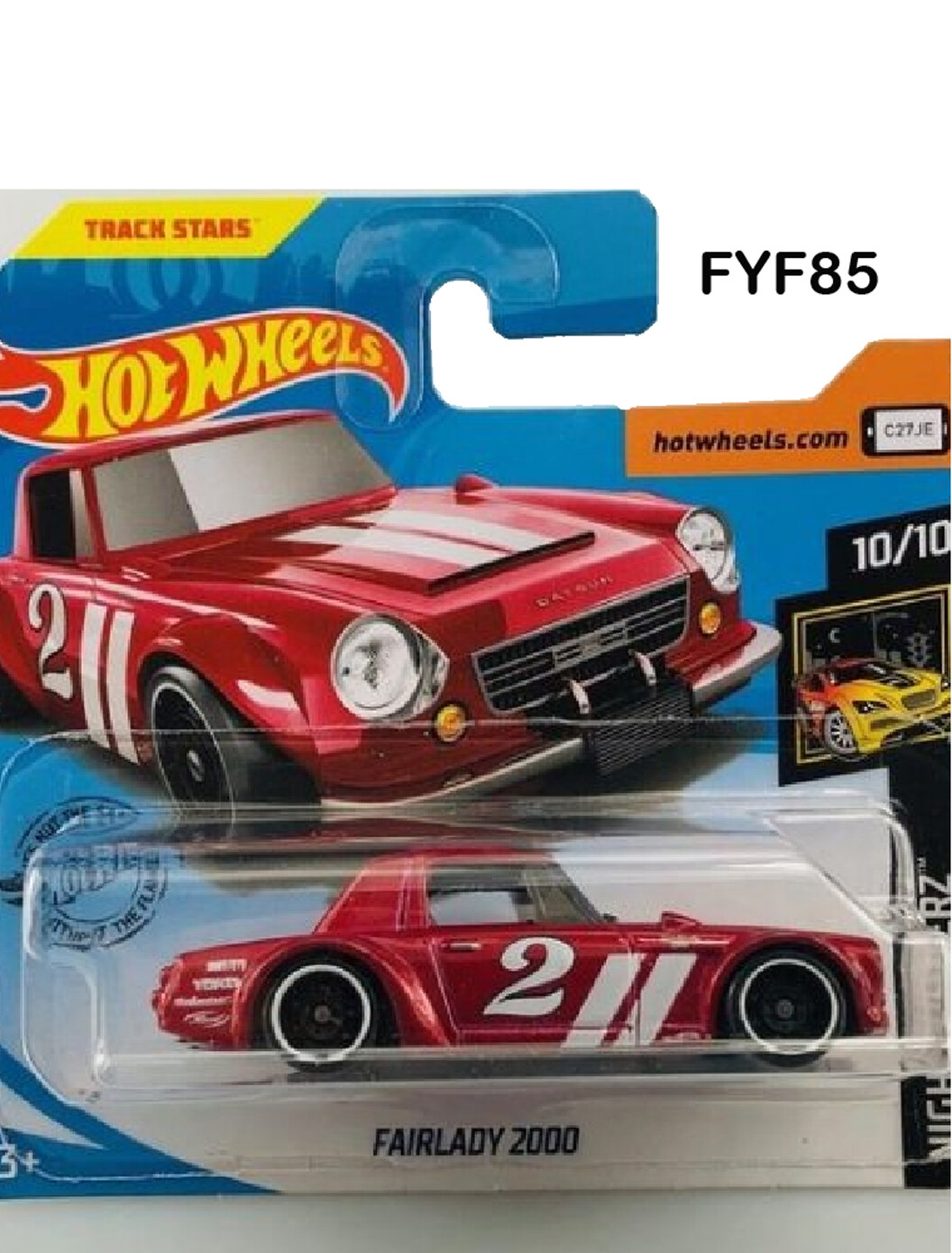 Datsun Fairlady 2000 1:64 Hot Wheels Miniature Cars 10/10