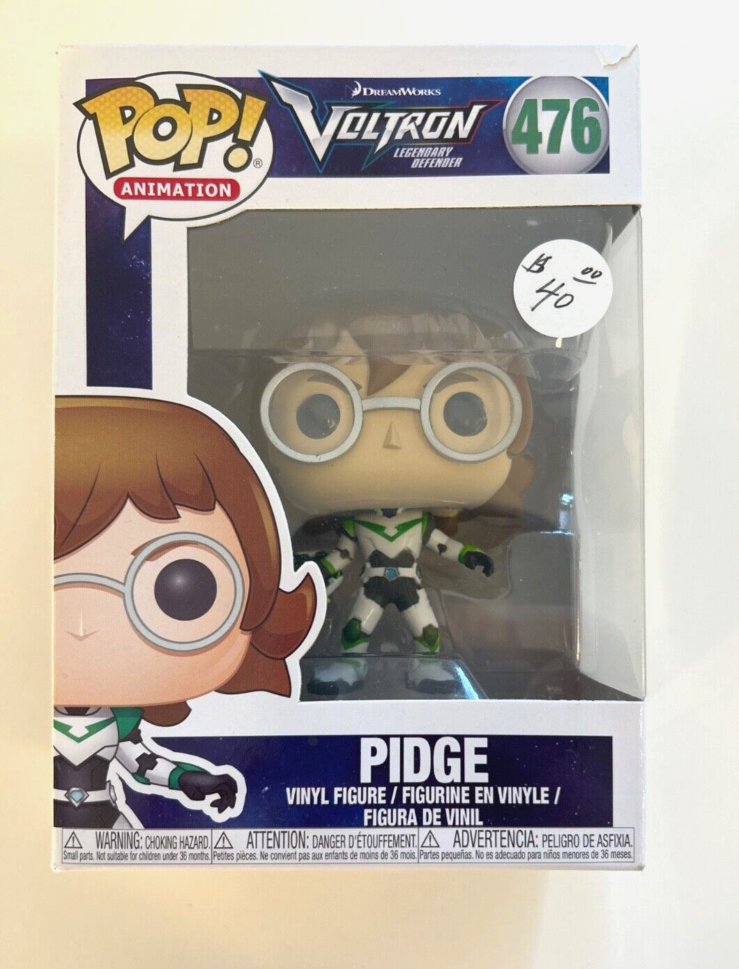 Funko Pop! Animation 476 Voltron Legendary Defender Pidge Vinyl