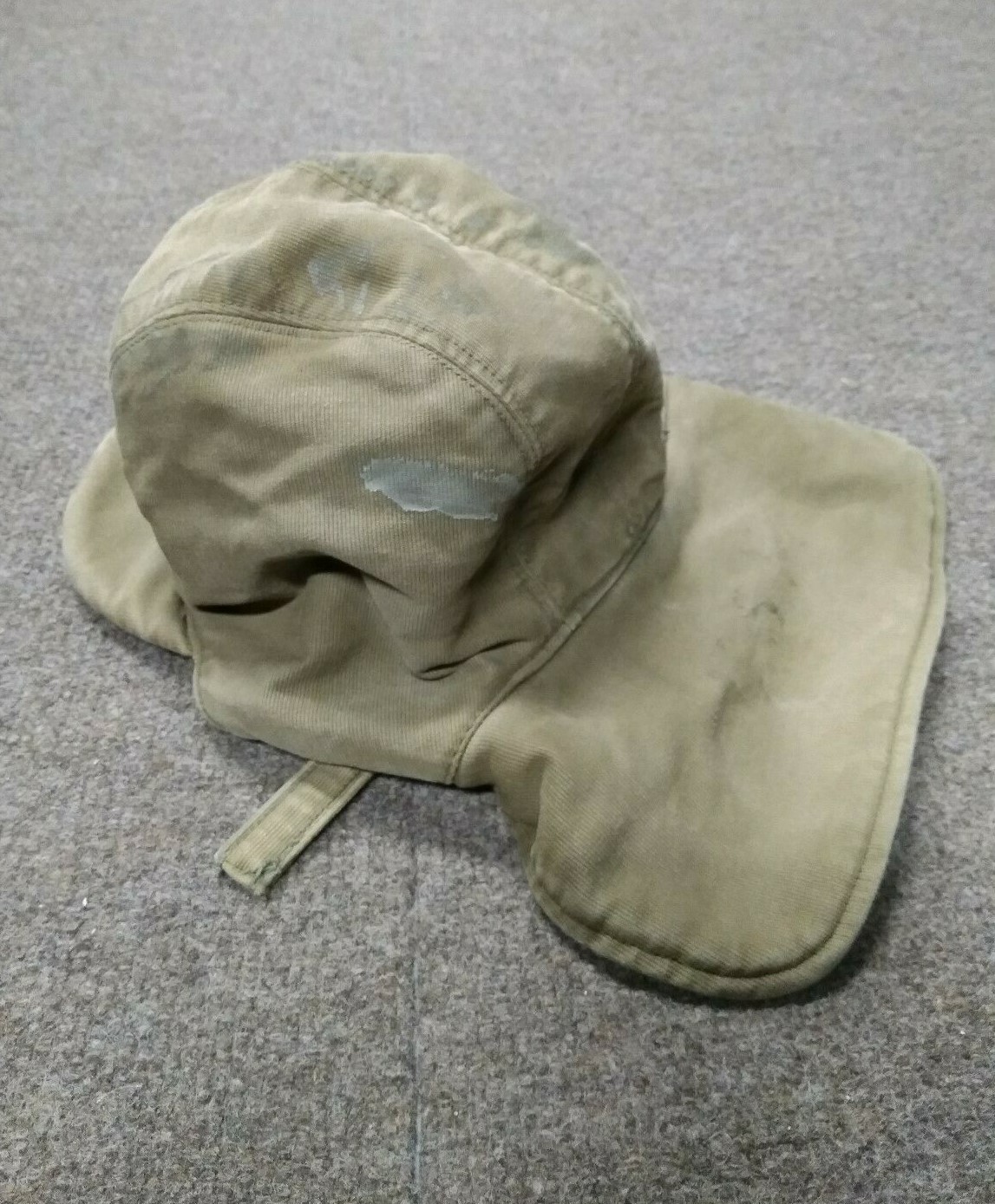 vintage 1969年US NAVY CAP サイズXL Vintage WW2 US Navy Winter Cap N1 size 7 1944 Contract