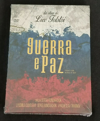 Guerra e Paz - DVD Set - All Regions - Brand New Factory Sealed