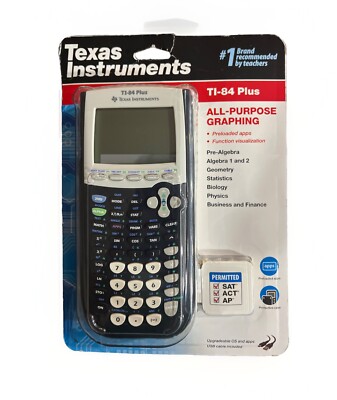 Texas Instruments TI-84 Plus All-Purpose Graphing Calculator - NEW