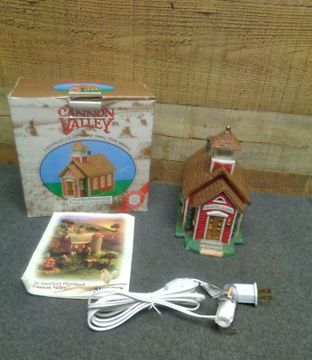 Cannon Valley Christmas Village ''Little Red Schoolhouse'' Midwest of Cannon Falls