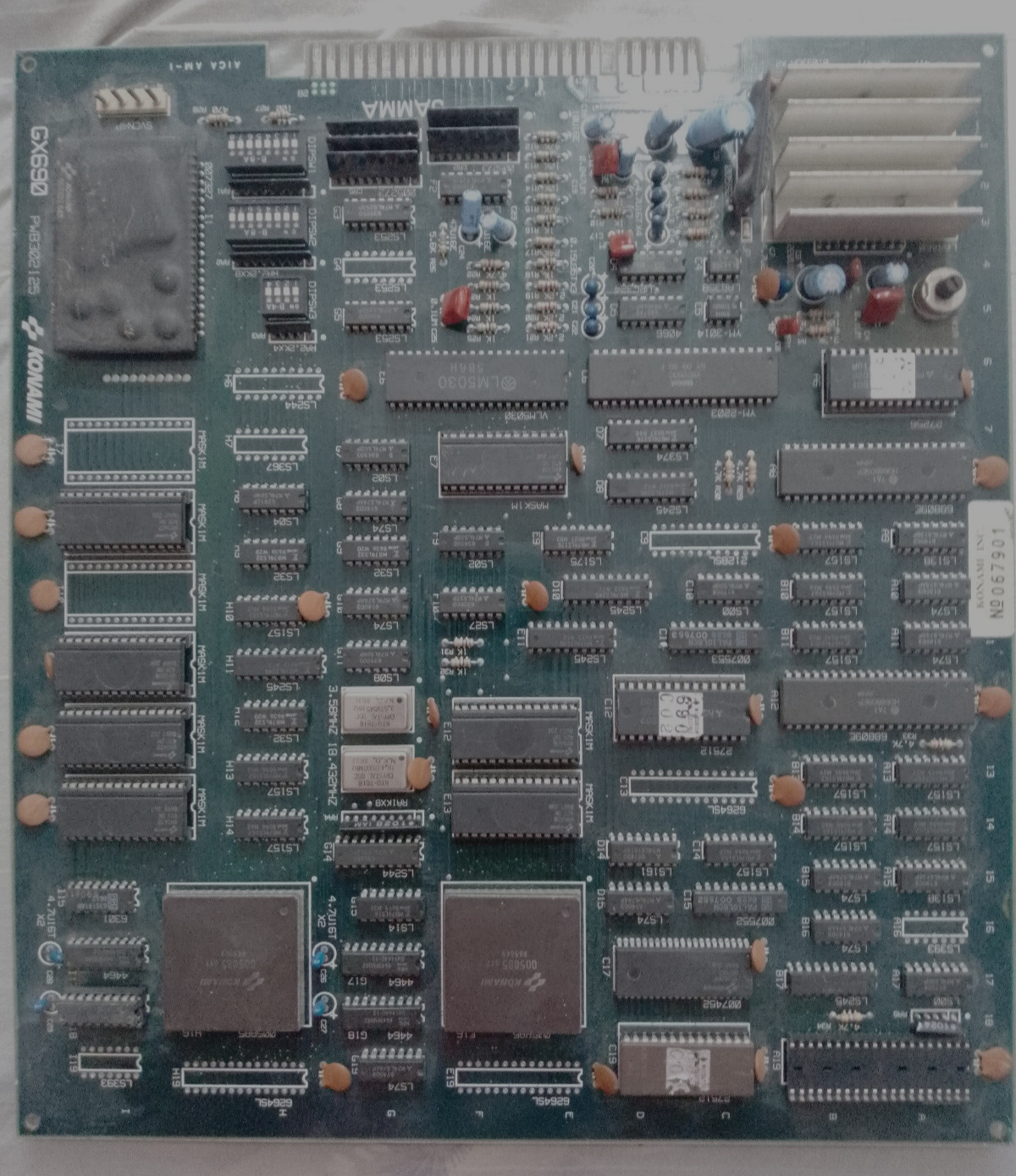 Konami Gx690 arcade pcb unknown sold for parts or repair | eBay