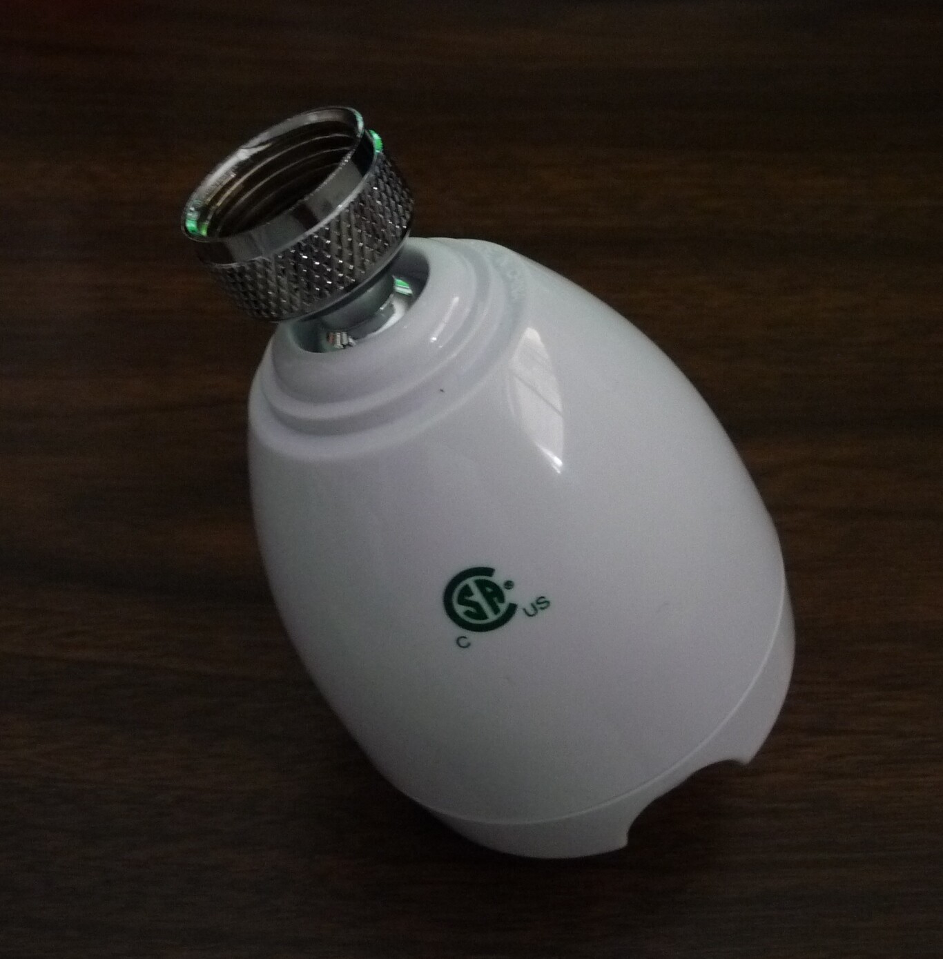 Earth Shower Head w/3 Easy Adjustable Spray Settings ~ 1.5 GPM Rate of Flow