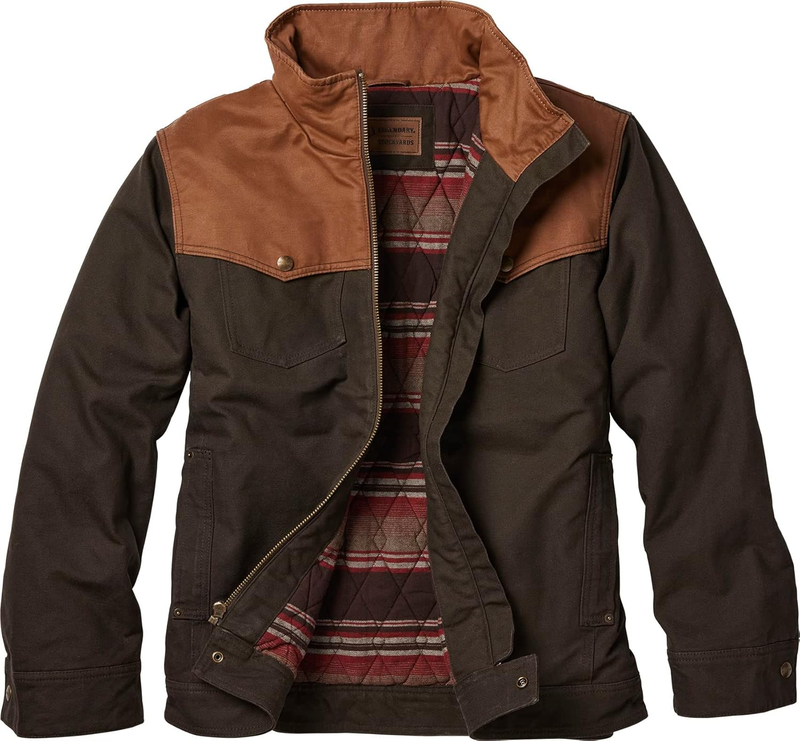 Legendary Whitetails Mens Stockyards Bozeman Canvas Western Coat