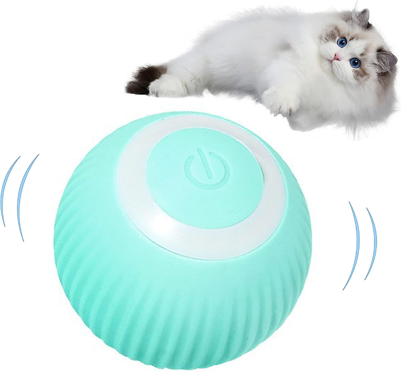 Ball With Led Lights, Cat Toys, Automatic Movin