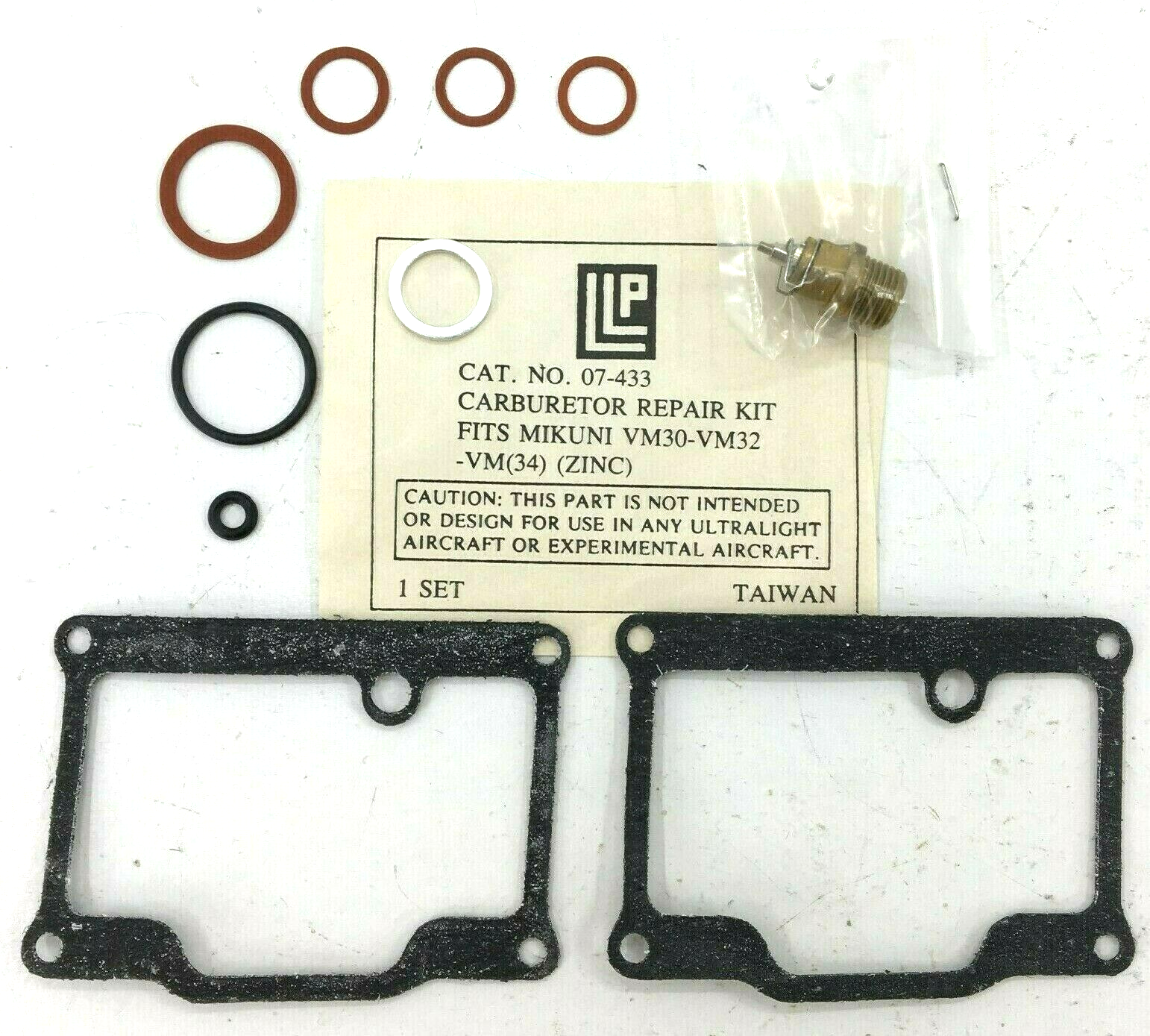 LLP 07-433 BRAND MIKUNI CARBURETOR KIT FITS MIKUNI ZINC VM30VM32