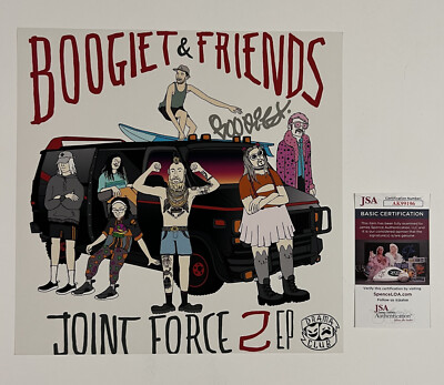 BOOGIE T SIGNED 12X12 PHOTO JOINT FORCE 2 EP JSA COA