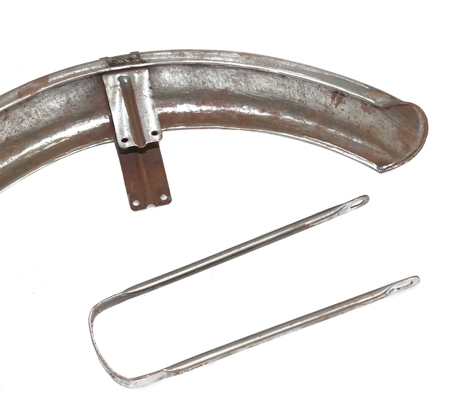 For Norton Commando Front & Rear Mudguard Fender Set  Raw Steel 