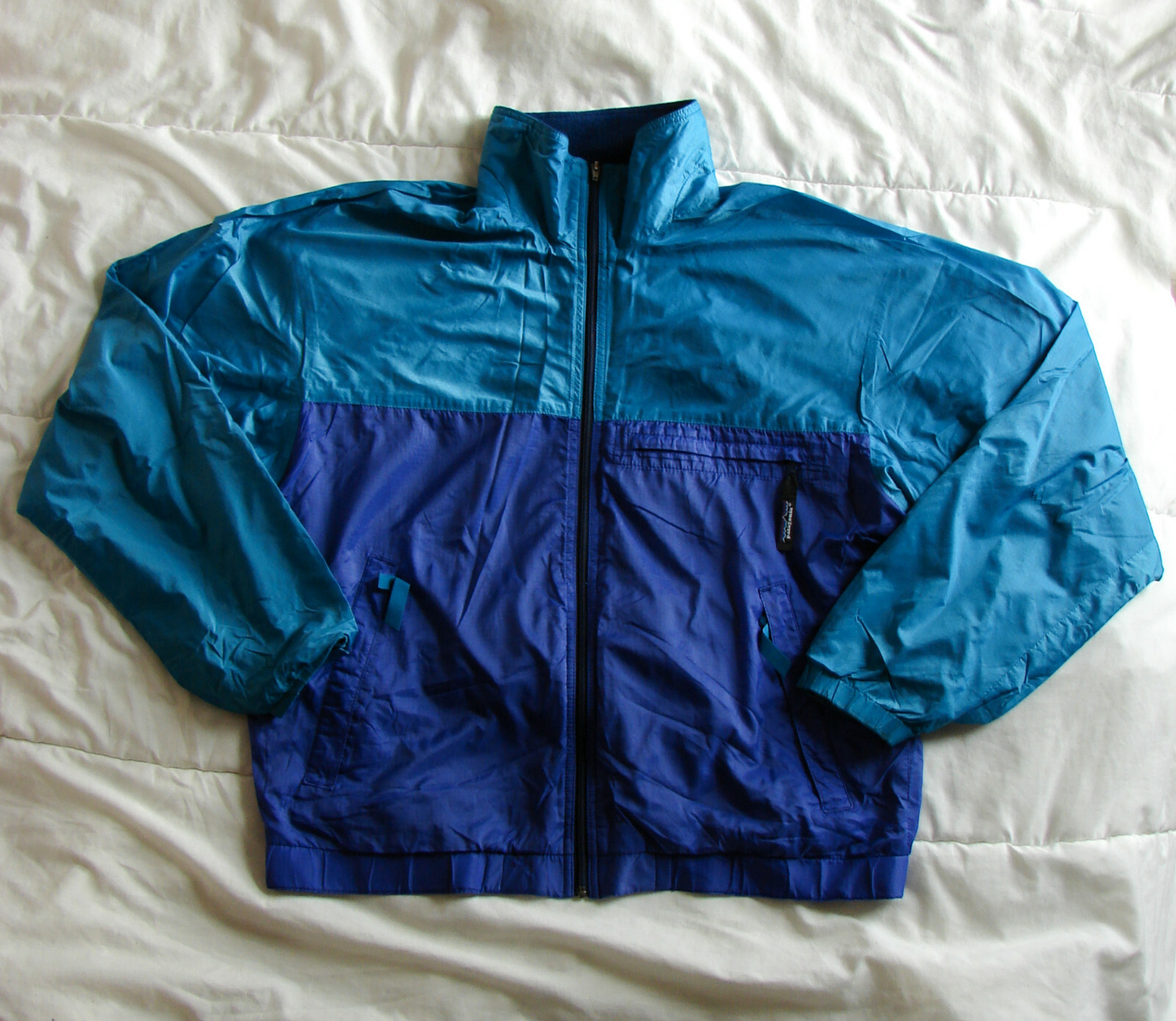 Men's Vintage 90s Patagonia Purple & Teal Windbreaker Size Men's Vintage 90s Patagonia Purple & Teal Windbreaker Size