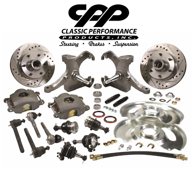 1963-70 CHEVY GMC TRUCK DELUXE DISC BRAKE CONVERSION KIT 6 LUG 2.5