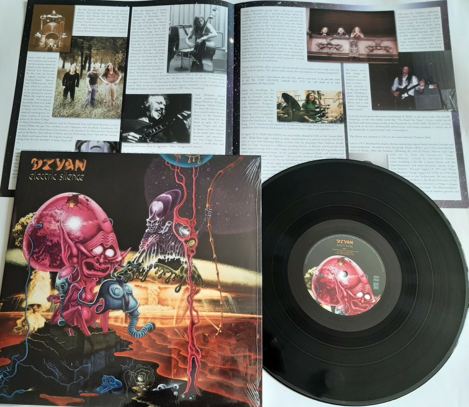 独LP Dzyan Electric Silence LHC92 Long Hair 未開封 /00260 LP DZYAN Electric Silence (Re) Long Hair Music LHC92 - Still