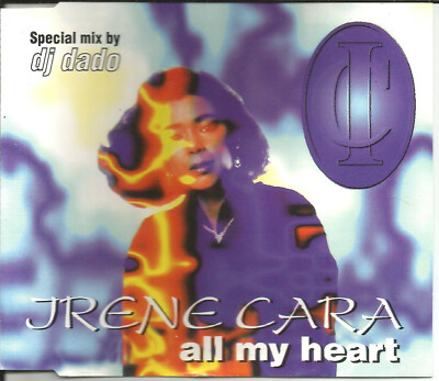 IRENE CARA DJ DADO All My Heart / Flight Progress 6TRX EDIT & 5 MIXES CD Single 