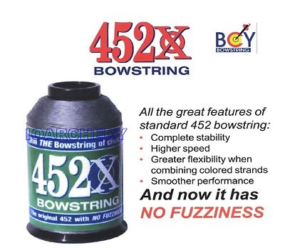 452X BOW STRING MATERIAL 1/8 LB BCY
