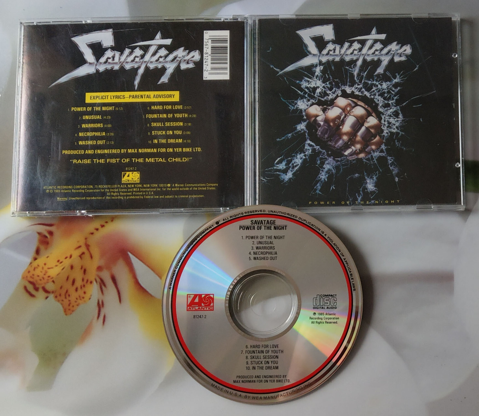 洋楽 SAVATAGE / POWER OF THE NIGHT Savatage - Power Of The Night (FULL ALBUM) [HD] - YouTube