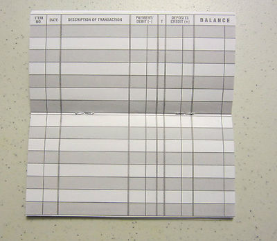 35 EASY TO READ CHECKBOOK TRANSACTION REGISTER LARGE PRINT CHECK BOOK REGISTERS