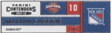 2011-12 Panini Playoff Contenders - Marian Gaborik #78