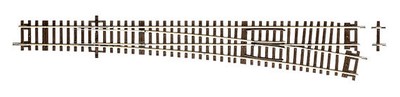 H0 Railroad Track Right Wr10 without Drive Length 345 mm Boxed
