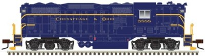 N Atlas 40005363 EMD GP-7 Chesapeake & Ohio Rd# 5891 ESU DCC & Sound Equipped