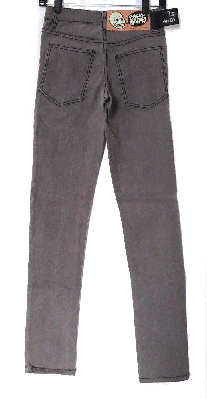 Cheap Monday Gray Tight 45 min Stonewash 26/32 Jeans Slim Fit ,Slim Legs