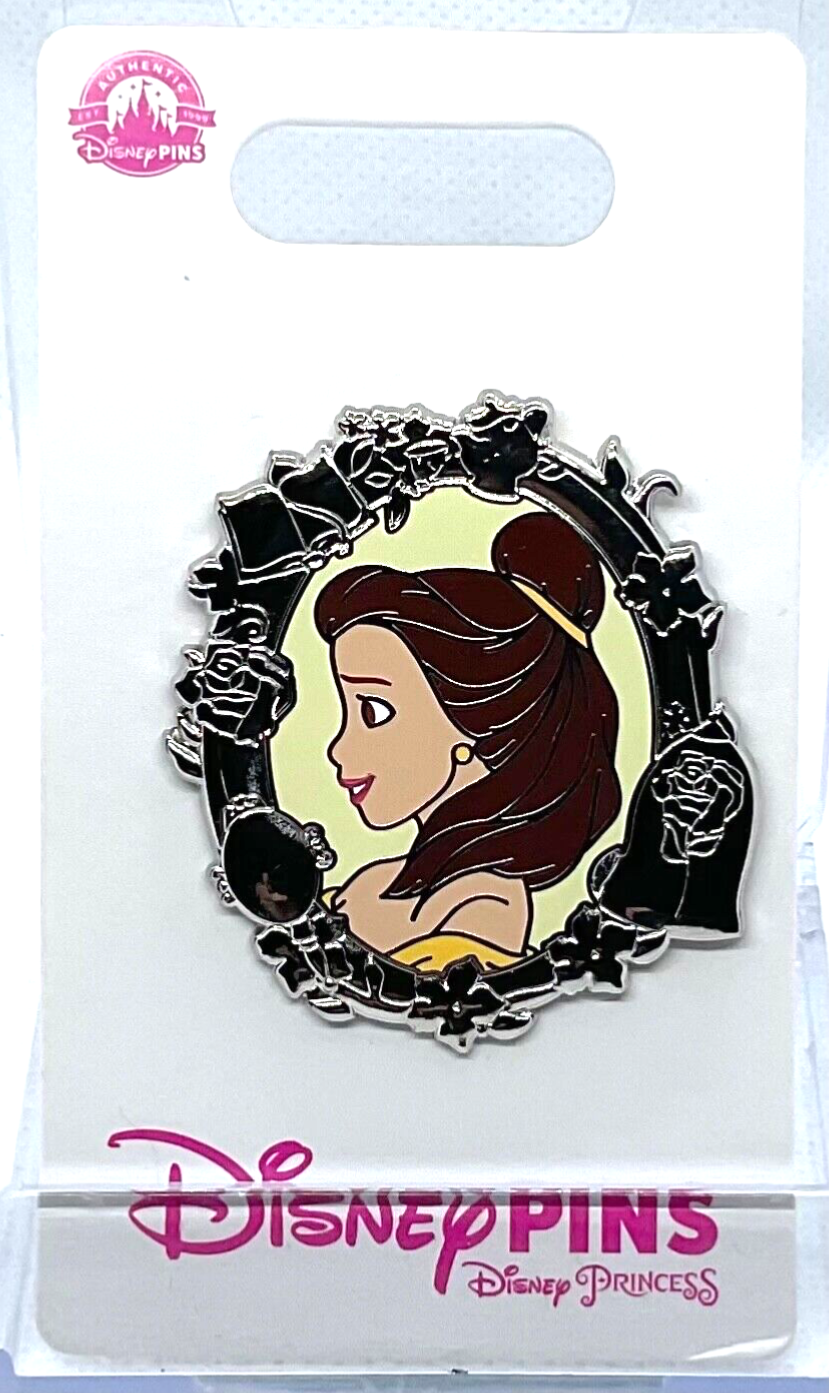 Disney 2024 Belle Profile Frame OE Pin Beauty and The Beast