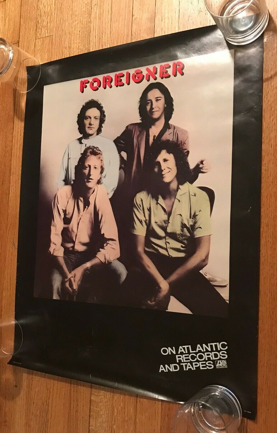 1980's Vintage Original Foreigner Promo Poster 21" x 27" eBay