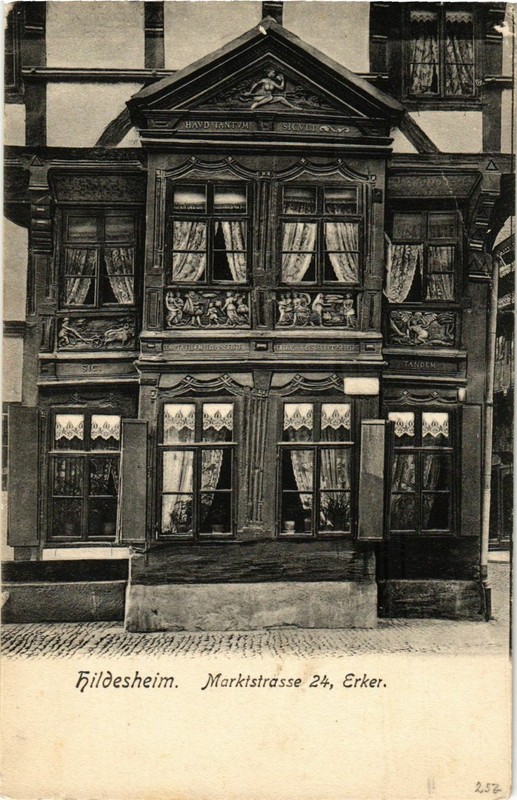 Cpa Ak Hildesheim- Marktstrasse 24, Ecker Germany (1002993)