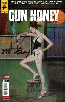 Gun Honey #1 Robert McGinnis Variant Optioned 1st - NM or Better