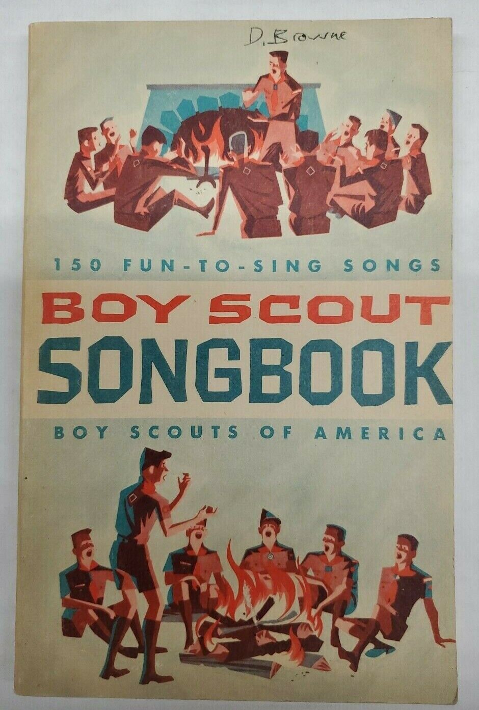 Vintage 1966 Boy Scouts Song Book [paperback] Boy Scouts of Am...