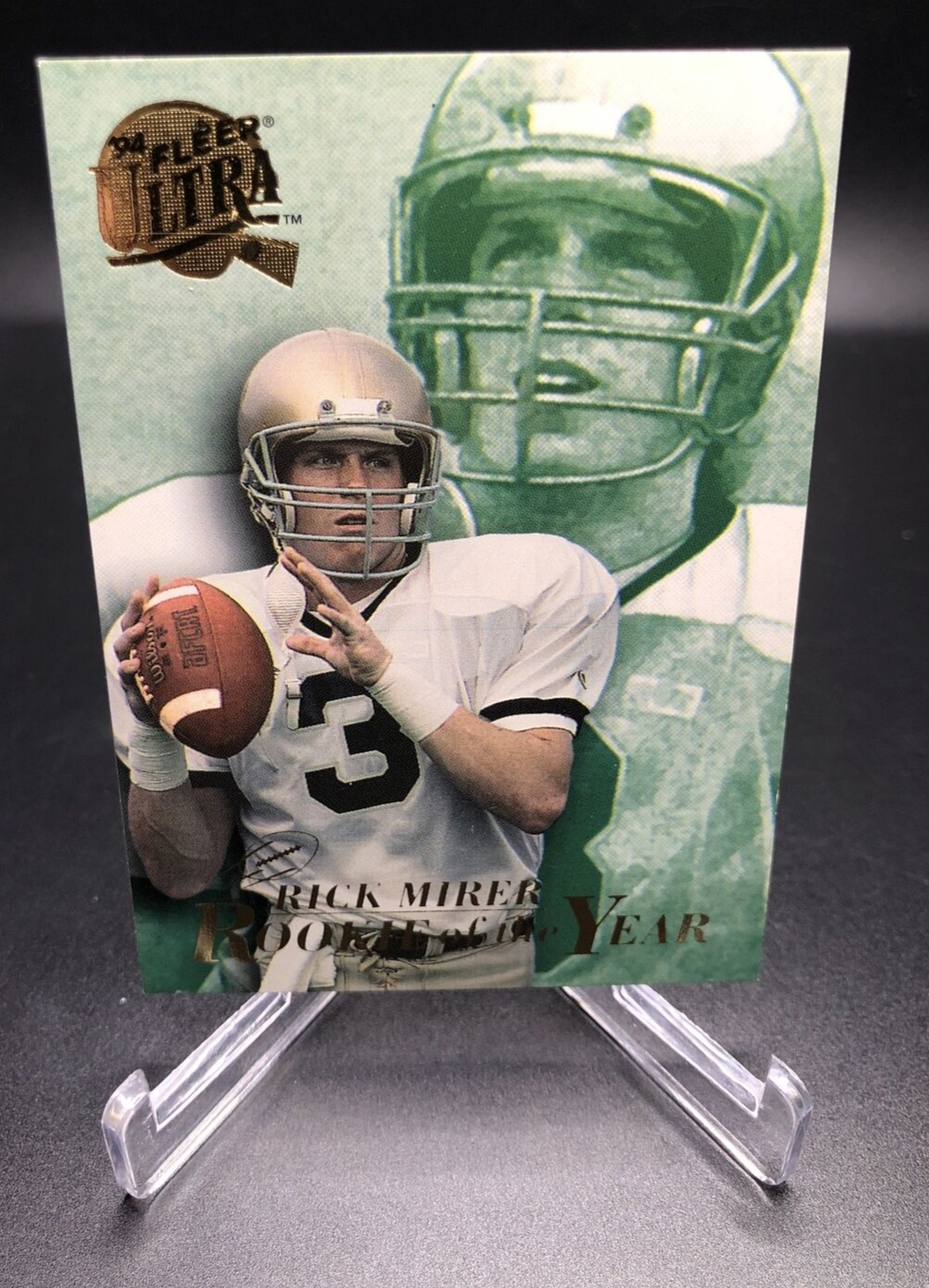 1994 Fleer Ultra #2 Rick Mirer Seattle Seahawks B2690 | eBay