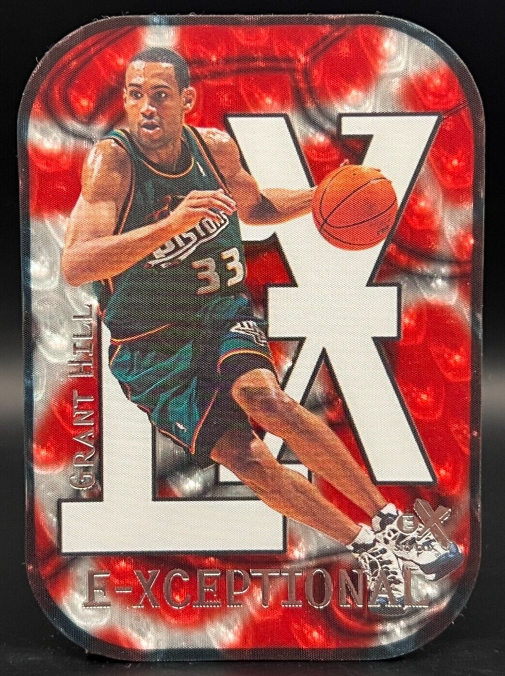1999-00 Skybox E-X E-Xceptional Red #6 XC Grant Hill HOF