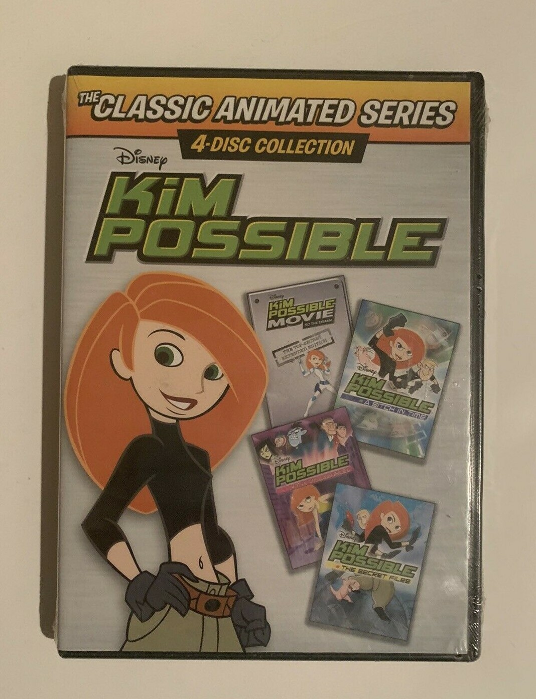 Disney Kim Possible DVD 4 Disc Collection Set The Classic