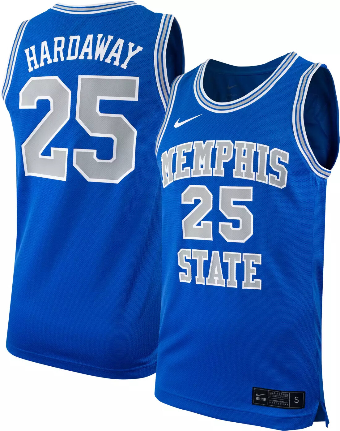 Memphis Tigers Penny Hardaway #25 Nike Men's Blue Official