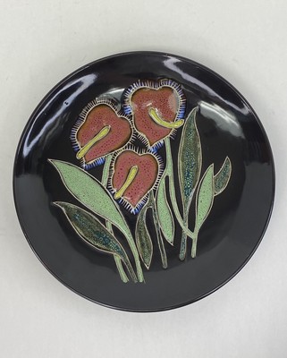 工芸品 Vintage Ruscha Fat Lava Wall Plate 工芸品 Vintage Ruscha Fat Lava Wall Plate Vintage West
