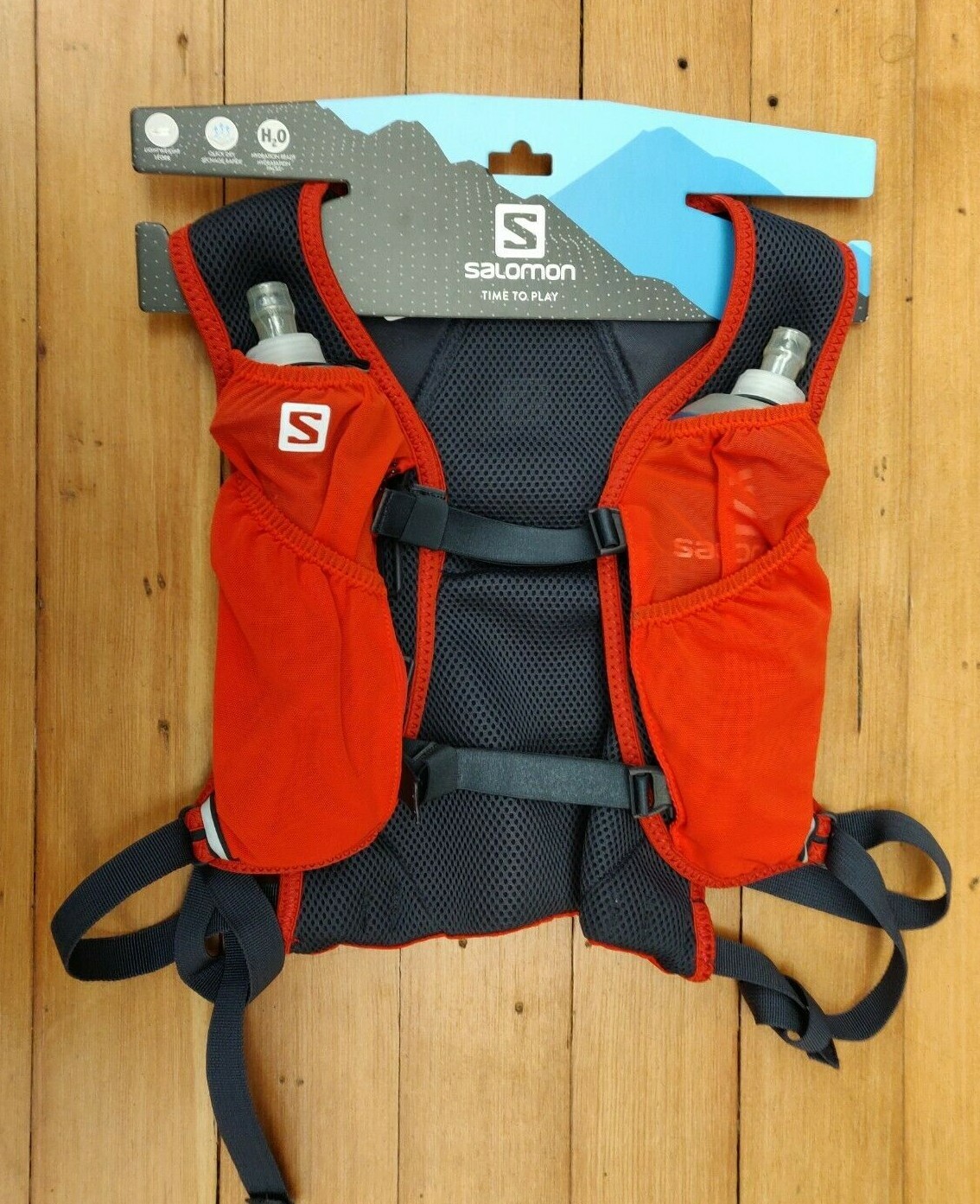 salomon agile 2 set running backpack