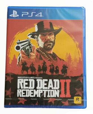 Red Dead Redemption II 2 Sony PlayStation PS4 English Chinese Sealed