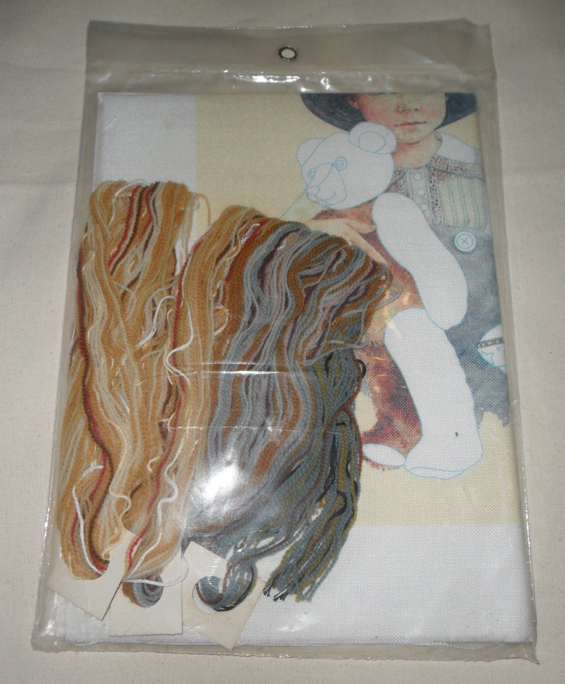 Jan Hagara Needle Treasures Stitchery Embroidery Kit #00545 Jimmy 1979 Sealed