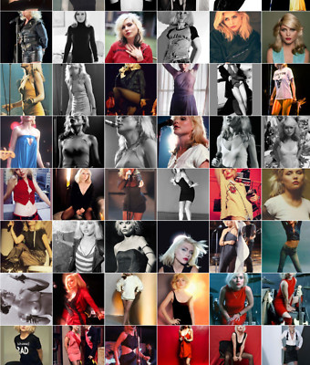 Debbie Harry 60 6x4 photo sixty images pictures photos Blondie set 2