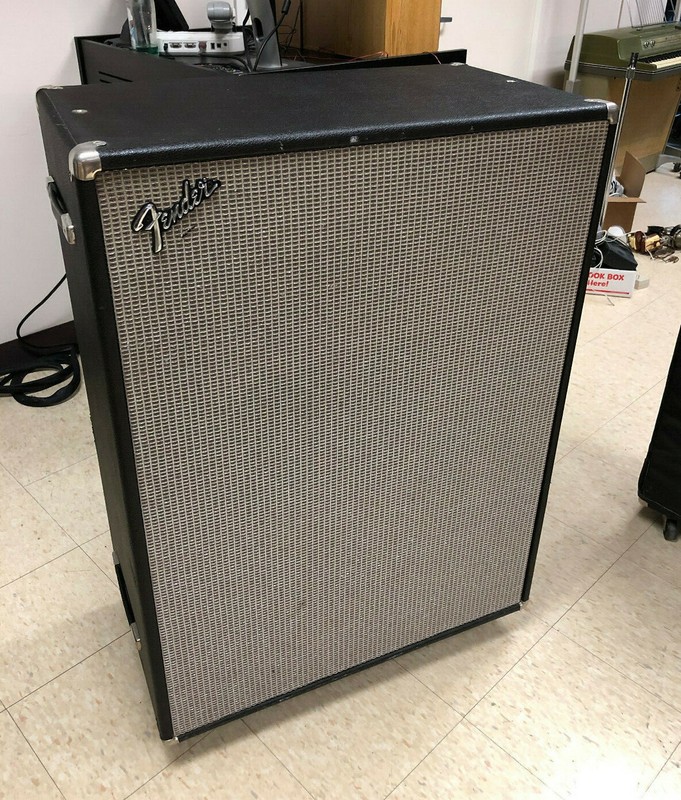 Fender Bassman 100 Speaker Enclosure 4x12 Pyramid Cabinet Bass Amp