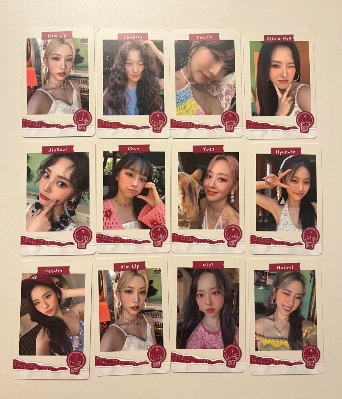 LOONA Official Photocard [2022 SUMMER PACKAGE]_Rare 12 Type