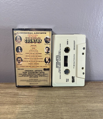Top Country Hits - Various - Cassette Tape - Exact Productions - Dolly Parton