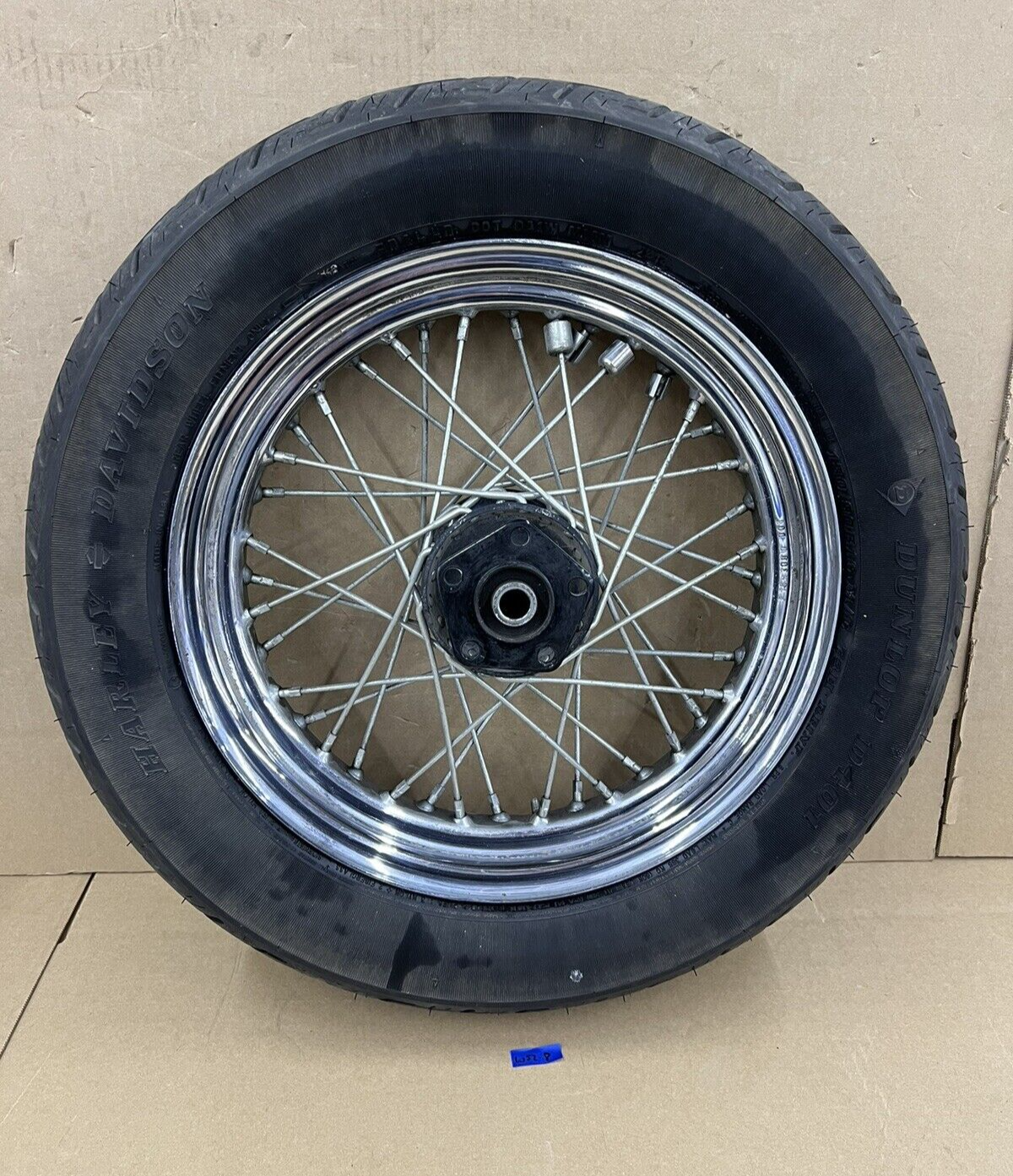 ハーレー　ヴィンテージ　15インチリム Mid-Usa 21 x 2.15 Black Complete Front Wheel fits Harley-Davidson