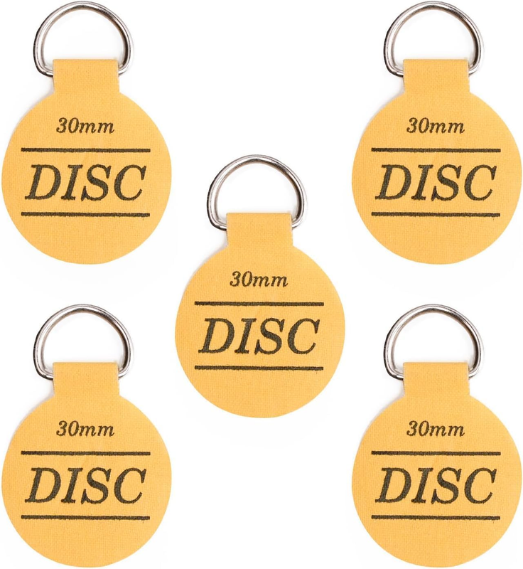 Disc Plate Hangar for Walls - Invisible Self Adhesive Plate Holder 5 Pack (1¼"/3