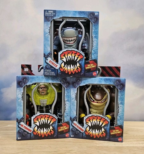 マテル ストリートシャークス リプスター Street Sharks Ripster “A Shark Among Us