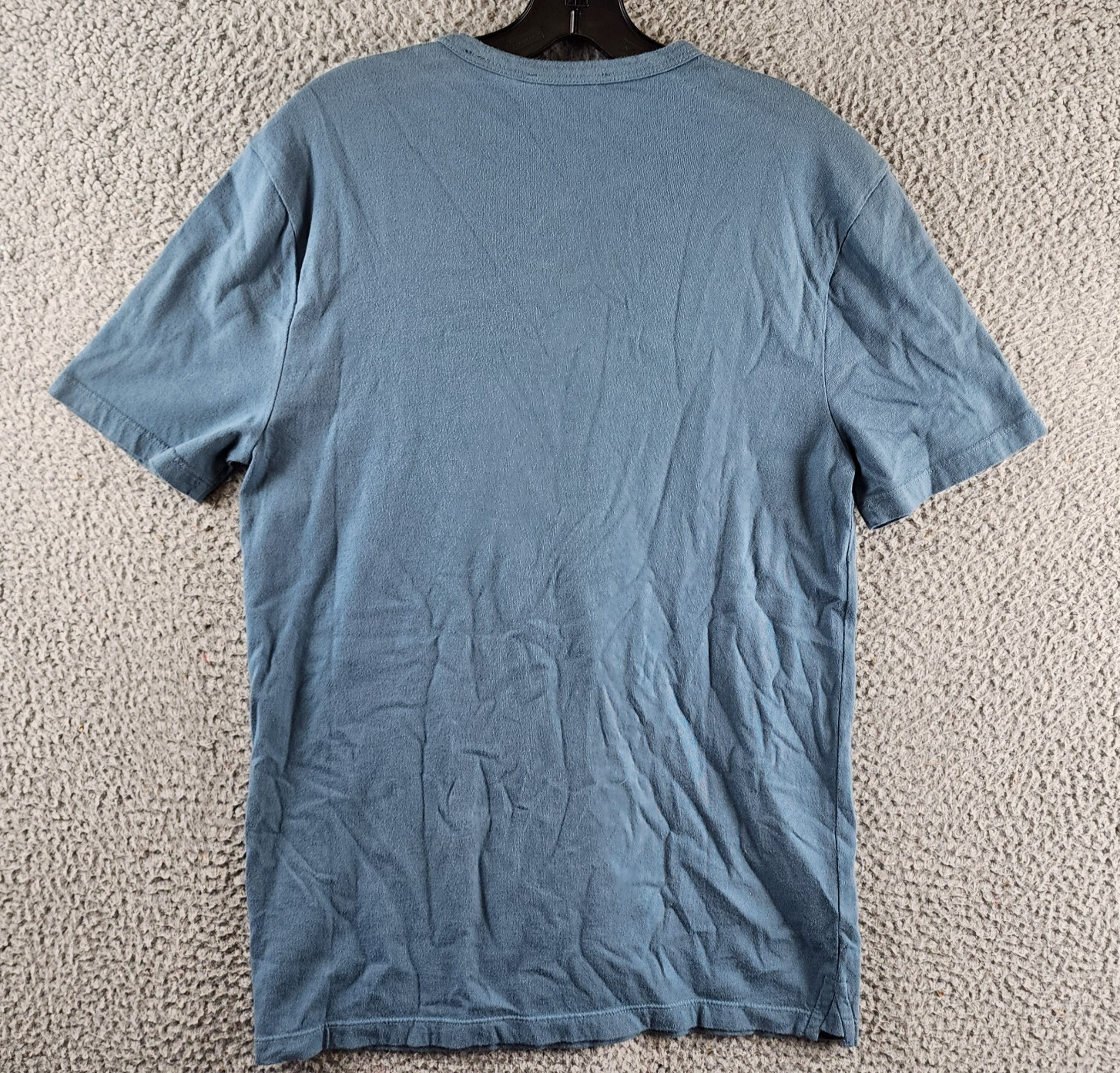 Vince Pima Cotton Pique Tee Men's XS Teal Crewneck Short Sleeves Pullover Style - Picture 8 of 13